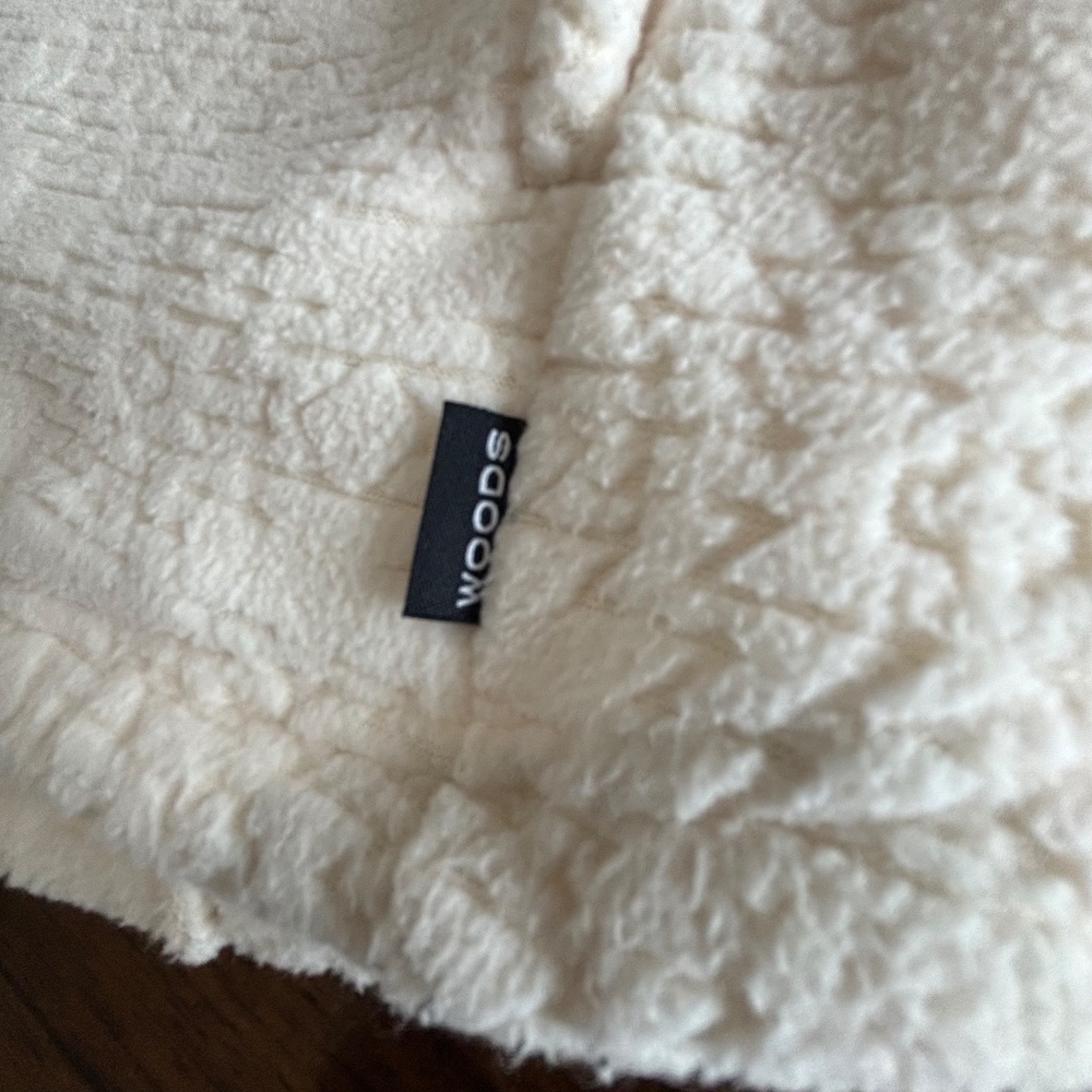 super soft Woods Copeland polar fleece cowl neck size M - Picture 8 of 11